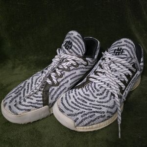 Adidas Harden Men's Zebra Pattern Sneakers